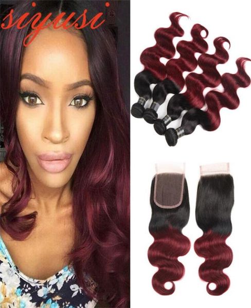 ombre hair bundles with closure 1b99j burgundy malaysian body wave human hair bundle with closure mayaysian virgin hair with lace6203063, Black;brown
ombre hair bundles with closure 1b99j burgundy malaysian body wave human hair bundle with closure mayaysian virgin hair with lace6203063, Black;brown