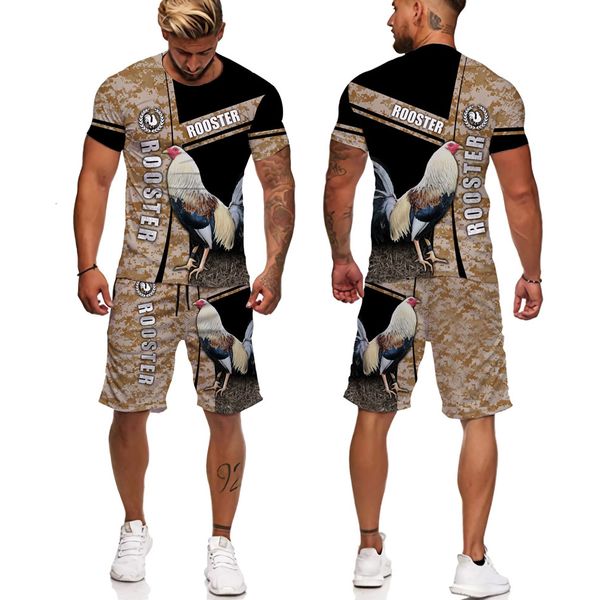 men's tracksuits 3d print rooster man summer set 2 piece oversized tshirt sport shorts tracksuit summer cock animal short sleeves sport, Gray
men's tracksuits 3d print rooster man summer set 2 piece oversized tshirt sport shorts tracksuit summer cock animal short sleeves sport, Gray