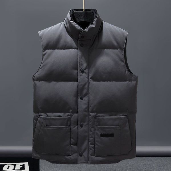 men's warmer gilet designer vest luxury jacket goose luxury down womans vest feather filled material coat graphite gray black and white, Black;white
men's warmer gilet designer vest luxury jacket goose luxury down womans vest feather filled material coat graphite gray black and white, Black;white
