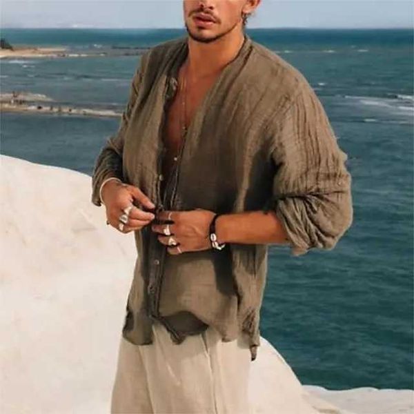 men's linen shirt summer shirt beach shirt black brown green long sleeve plain stand collar summer spring casual daily clothing apparel, White;black
men's linen shirt summer shirt beach shirt black brown green long sleeve plain stand collar summer spring casual daily clothing apparel, White;black