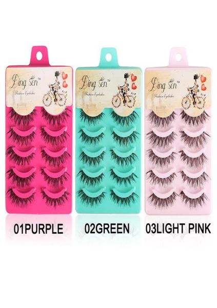dingsen 5 pairs natural messy cross eye lashes makeup handmade soft black false eyelashes 917595483422
dingsen 5 pairs natural messy cross eye lashes makeup handmade soft black false eyelashes 917595483422