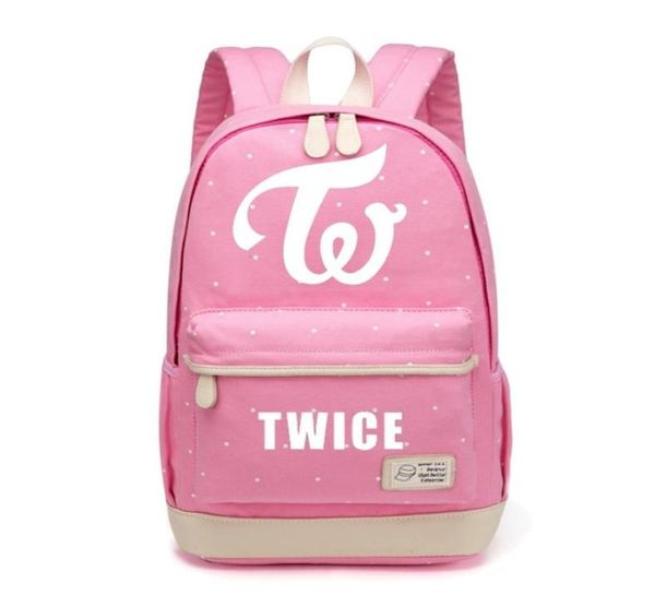 wis kpop twice backpack flowers shoulder travel bag for teenagers girls women canvas dot school bag cute pink y181007048210567
wis kpop twice backpack flowers shoulder travel bag for teenagers girls women canvas dot school bag cute pink y181007048210567