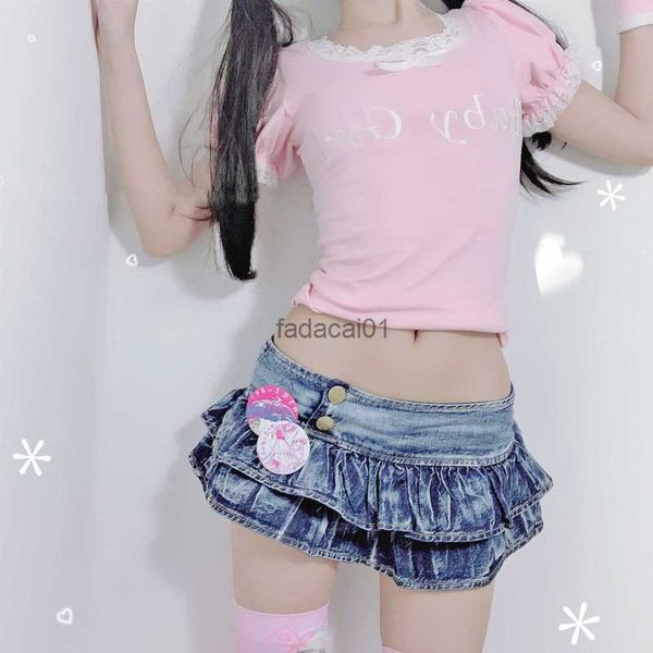 japanese girl pleated super mini denim skirts low waist a line bud skirt solid night club party wear skirt punk style lolita new l230621, Black
japanese girl pleated super mini denim skirts low waist a line bud skirt solid night club party wear skirt punk style lolita new l230621, Black