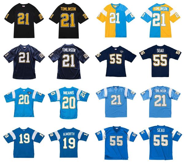 stitched football jersey 21 ladainian tomlinson 55 junior seau 20 natrone means 19 lance alworth 1963-2009 mitchell & ness retro rugby jerse, Black;red
stitched football jersey 21 ladainian tomlinson 55 junior seau 20 natrone means 19 lance alworth 1963-2009 mitchell & ness retro rugby jerse, Black;red