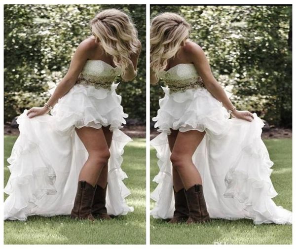sweetheart lace high low wedding dresses 2019 tiered hilo bridal gowns lace appliques beading organza vestidos de marriage spring4699182, White
sweetheart lace high low wedding dresses 2019 tiered hilo bridal gowns lace appliques beading organza vestidos de marriage spring4699182, White