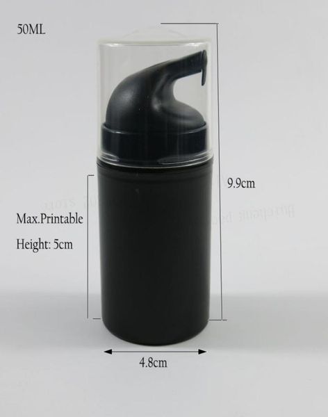 24 x 50ml black plastic airless lotion pump bottle empty vacuum pressure elmusion travel cosmetic containers2825095
24 x 50ml black plastic airless lotion pump bottle empty vacuum pressure elmusion travel cosmetic containers2825095