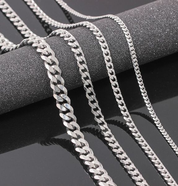 vriua width 4569mm 1826 inch customize length mens stainls steel necklace curb cuban link chain jewerly1123098, Silver
vriua width 4569mm 1826 inch customize length mens stainls steel necklace curb cuban link chain jewerly1123098, Silver