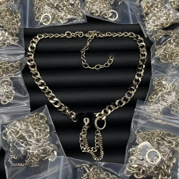 luxury brand channel letter pendant necklace designer jewelry exquisite accessories igdhio, Silver
luxury brand channel letter pendant necklace designer jewelry exquisite accessories igdhio, Silver