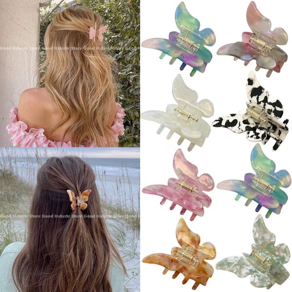 bandanas durag 2023 acetate butterfly hair claw banana clip barrettes sweet fairy geometric gradient hairpin claws accessories 230629, Blue;gray
bandanas durag 2023 acetate butterfly hair claw banana clip barrettes sweet fairy geometric gradient hairpin claws accessories 230629, Blue;gray