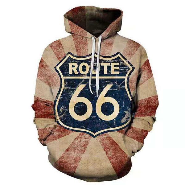 sweater 3d hoodie casual menswear oversized jacket us highway 66 couple, Black
sweater 3d hoodie casual menswear oversized jacket us highway 66 couple, Black