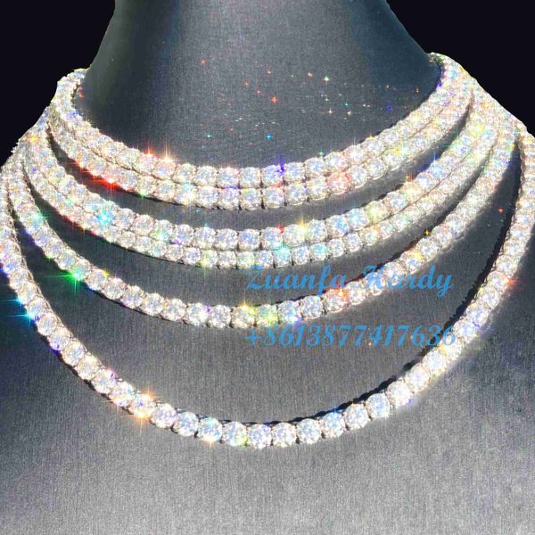 wholesale factory price moissanite jewelry 2mm 3mm 4mm 5mm 6.5mm vvs moissanite diamond tennis chain 925, Silver
wholesale factory price moissanite jewelry 2mm 3mm 4mm 5mm 6.5mm vvs moissanite diamond tennis chain 925, Silver