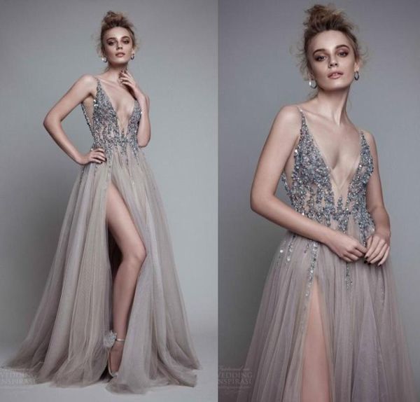 pearl sequins vneck evening gowns puffy ruched side slit sleeveless zipper backless prom dresses 2017 floor length evening g2991972, Black;red
pearl sequins vneck evening gowns puffy ruched side slit sleeveless zipper backless prom dresses 2017 floor length evening g2991972, Black;red