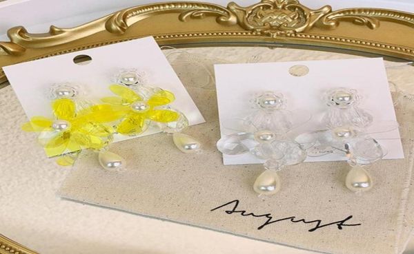 dangle chandelier vsnow exaggeration transparent crystal flower earring for women femme waterdrop faux pearl resin tassel jewelr3927709, Silver
dangle chandelier vsnow exaggeration transparent crystal flower earring for women femme waterdrop faux pearl resin tassel jewelr3927709, Silver
