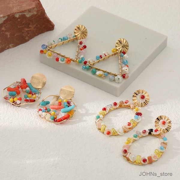 stud lady new colorful round oval ladies dangling earrings with the same fashion fresh girl birthday gift r230630, Golden;silver
stud lady new colorful round oval ladies dangling earrings with the same fashion fresh girl birthday gift r230630, Golden;silver