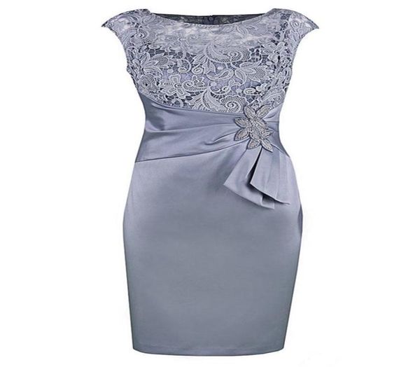 real po short sheath mother of the bride dress dress cap sleeve lace satin knee length party dress wedding guest gowns custom m2884691, Black;red
real po short sheath mother of the bride dress dress cap sleeve lace satin knee length party dress wedding guest gowns custom m2884691, Black;red