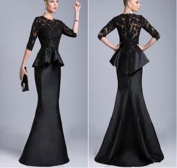 2020 new sheer crew high neck half long sleeves appliques lace beaded peplum sheath formal dresses vestido formales black evening 5607637, Black;red
2020 new sheer crew high neck half long sleeves appliques lace beaded peplum sheath formal dresses vestido formales black evening 5607637, Black;red