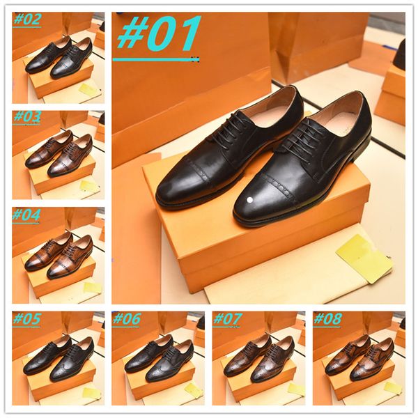 15 model crocodile pattern luxury men's leather shoe loafers fashion formal wedding gentleman male designer dress shoes men dresses sho, Black
15 model crocodile pattern luxury men's leather shoe loafers fashion formal wedding gentleman male designer dress shoes men dresses sho, Black