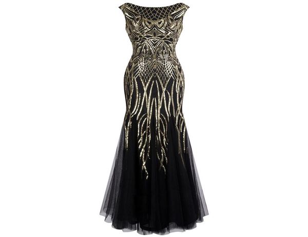 angelfashions women039s pattern sequin bateau cap sleeve flapper mermaid evening dress party dresses prom gown black gold 3771174322
angelfashions women039s pattern sequin bateau cap sleeve flapper mermaid evening dress party dresses prom gown black gold 3771174322