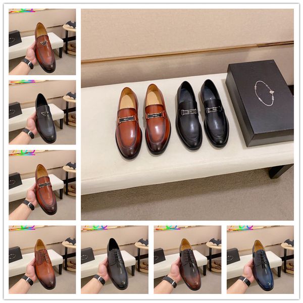 9 style man luxury dress shoe designer leather lace-up business loafers male casual shoes for men zapatos de hombre, Black
9 style man luxury dress shoe designer leather lace-up business loafers male casual shoes for men zapatos de hombre, Black