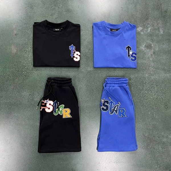 summer new trapstar t-shirt men's short sleeve wildcard set black shorts pure cotton drilluk, White;black
summer new trapstar t-shirt men's short sleeve wildcard set black shorts pure cotton drilluk, White;black