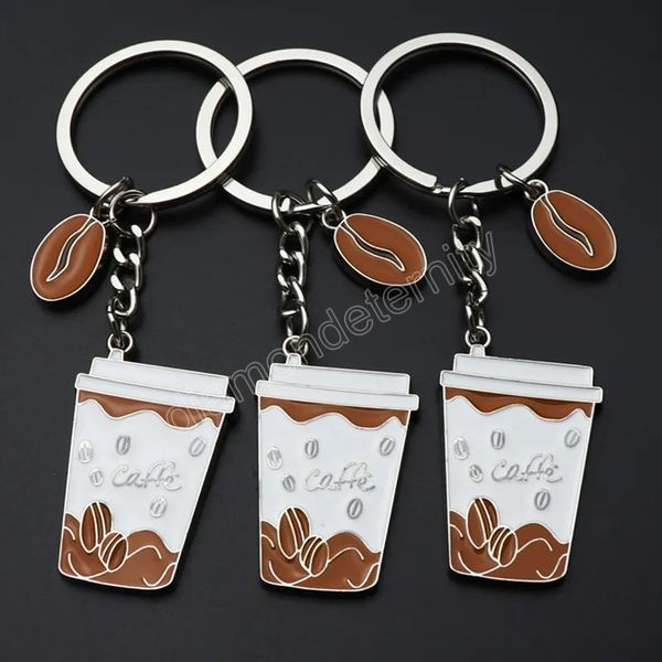 new coffee bean pendant keychains metal coffee cup key ring chains men women car keyring holder charm bag jewelry gift, Silver
new coffee bean pendant keychains metal coffee cup key ring chains men women car keyring holder charm bag jewelry gift, Silver