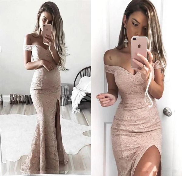 2018 offshoulder full lace mermaid evening dresses high side split formal pageant prom dress long party gown2872839, Black;red
2018 offshoulder full lace mermaid evening dresses high side split formal pageant prom dress long party gown2872839, Black;red