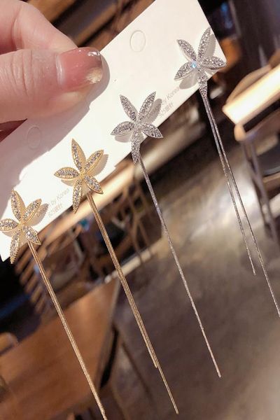 new five pointed star earrings women korean temperament long earrings simple cool style thin zircon earrings whole4729158, Golden
new five pointed star earrings women korean temperament long earrings simple cool style thin zircon earrings whole4729158, Golden