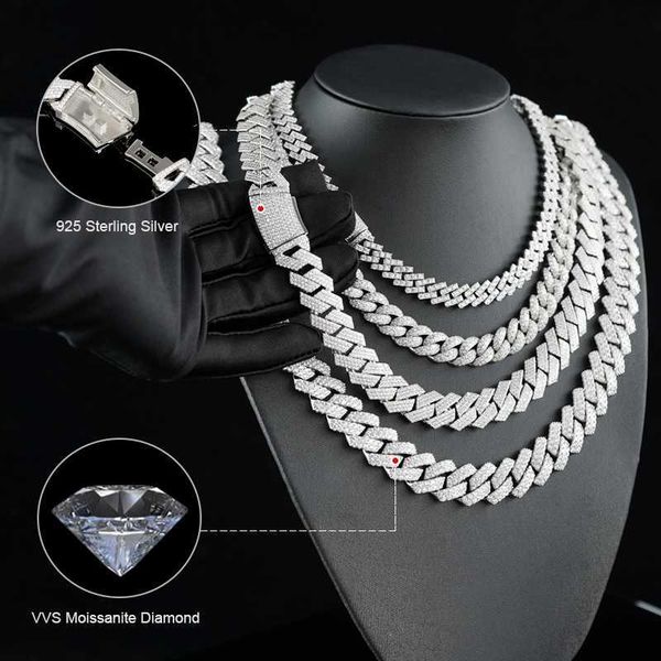 hip hop jewelry 10mm -16mm moissanite cuban necklace ice out 925 sterling silver men moissanite cuban link chain necklace
hip hop jewelry 10mm -16mm moissanite cuban necklace ice out 925 sterling silver men moissanite cuban link chain necklace