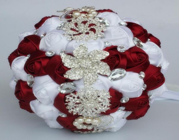 burgundy white wedding bouquets artificial sweet 15 quinceanera bouquet crystal silk ribbon new buque de noiva 37 colors w228n1913955
burgundy white wedding bouquets artificial sweet 15 quinceanera bouquet crystal silk ribbon new buque de noiva 37 colors w228n1913955