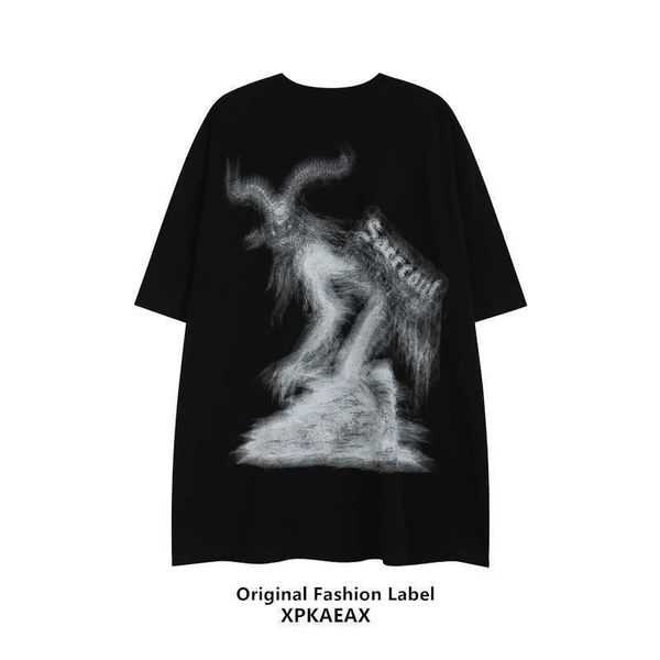 recreation club vertigo fashion brand letter pattern printed t-shirt american high street hip hop fashion oversize short sleeve stussys qw, White;black
recreation club vertigo fashion brand letter pattern printed t-shirt american high street hip hop fashion oversize short sleeve stussys qw, White;black