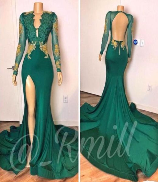 backless prom dresses mermaid long sleeves hunter green gold lace beaded deep v neck special occasion dresses formal evening 1619202, Black
backless prom dresses mermaid long sleeves hunter green gold lace beaded deep v neck special occasion dresses formal evening 1619202, Black