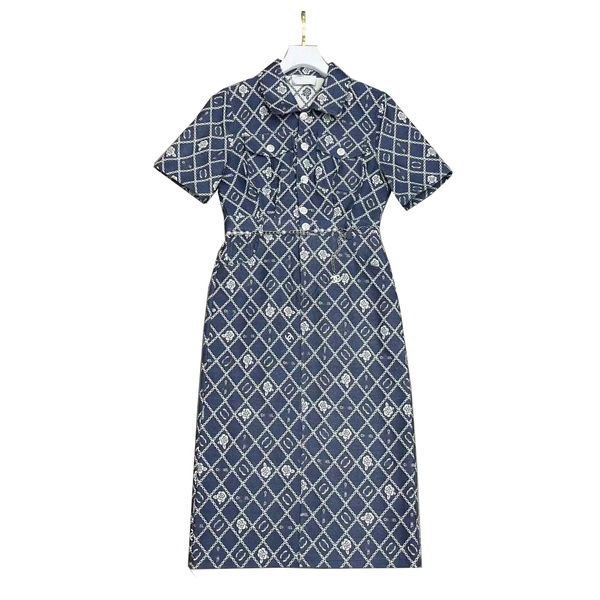 luxury womens denim dress designer dresses for woman fashion letter pattern summer short sleeve women clothing slim denim skirt top, Black;gray
luxury womens denim dress designer dresses for woman fashion letter pattern summer short sleeve women clothing slim denim skirt top, Black;gray