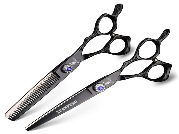xuan feng silver hair clipper 6 inch hair scissors japan 440c steel thinning and cutting scissors set hair shear barber tools4658380
xuan feng silver hair clipper 6 inch hair scissors japan 440c steel thinning and cutting scissors set hair shear barber tools4658380