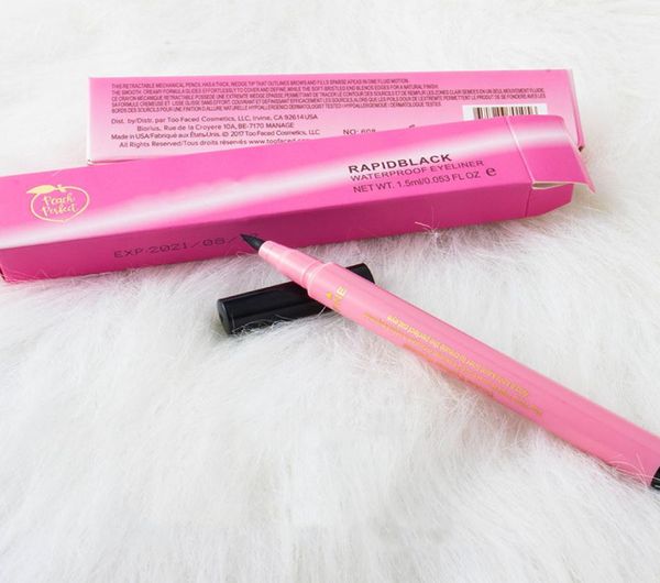 too face perfect peach rapidblack liquid eyeliner pen delineador de ojos eye liner pencil 15ml1961385 
too face perfect peach rapidblack liquid eyeliner pen delineador de ojos eye liner pencil 15ml1961385
