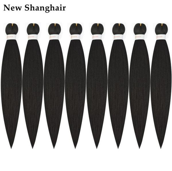 new shanghair 26 inch easy braiding hair synthetic braids hair extensions 90gpcs pre stretched ez braids hair5968825, Black
new shanghair 26 inch easy braiding hair synthetic braids hair extensions 90gpcs pre stretched ez braids hair5968825, Black