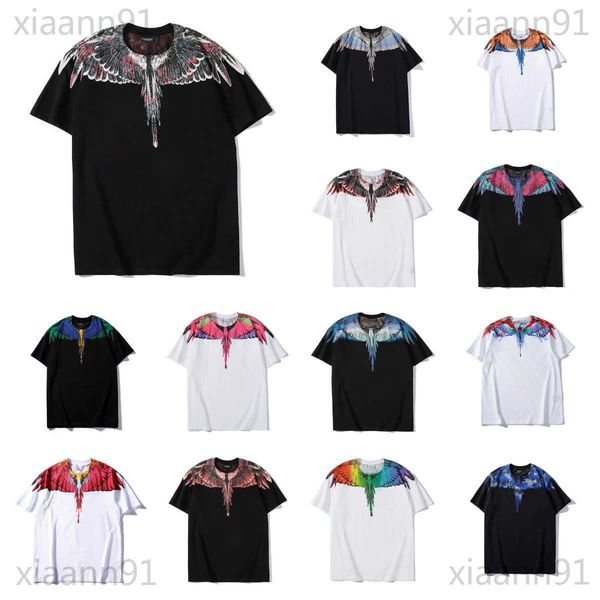 designer fashion classic marcelos burlons shirt summer mens women printing colorful feather winged t shirt luxury casual mb pure cotton loos, White;black
designer fashion classic marcelos burlons shirt summer mens women printing colorful feather winged t shirt luxury casual mb pure cotton loos, White;black