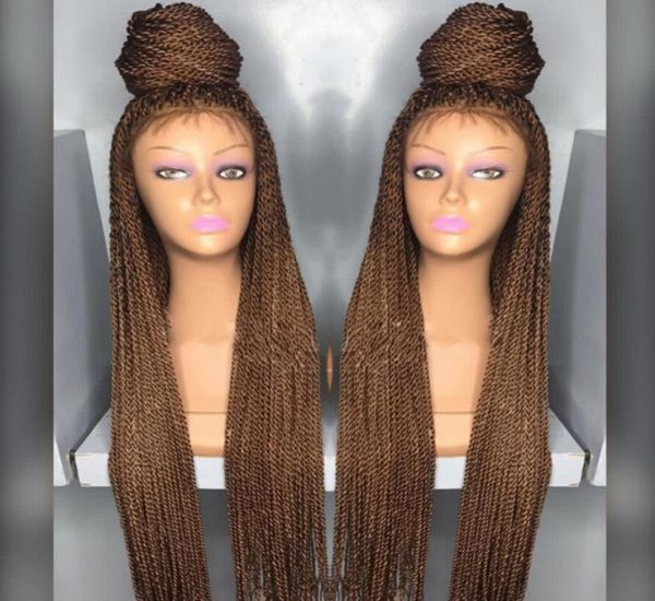 new design synthetic lace front braids wigs long havana braided brown color with baby hair heat resistant wigs for black wom1516346
new design synthetic lace front braids wigs long havana braided brown color with baby hair heat resistant wigs for black wom1516346