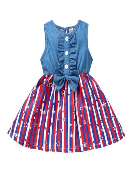 girl039s dresses 12m3t toddler baby girls summer dress 4thofjuly fashion bowknot denim splice stars striped princess girl cl5783126, Red;yellow
girl039s dresses 12m3t toddler baby girls summer dress 4thofjuly fashion bowknot denim splice stars striped princess girl cl5783126, Red;yellow