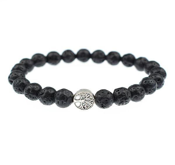 8mm lava stone life tree bracelet tree of life essential oil perfume diffuser charm strand bracelet for women men jewelry6960573, Golden;silver
8mm lava stone life tree bracelet tree of life essential oil perfume diffuser charm strand bracelet for women men jewelry6960573, Golden;silver