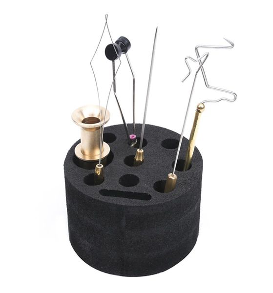 10 slots eva foam fly tying tool station without tools diy mini fly tools organizer black6017051
10 slots eva foam fly tying tool station without tools diy mini fly tools organizer black6017051