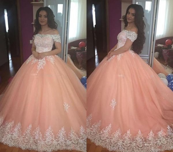 sweet 16 peach quinceanera dresses 2020 off shoulder appliques puffy corset back ball gown princess 15 years girls prom party gown8354548, Blue;red
sweet 16 peach quinceanera dresses 2020 off shoulder appliques puffy corset back ball gown princess 15 years girls prom party gown8354548, Blue;red