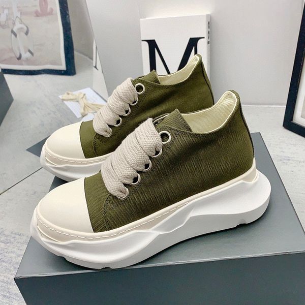 2023 mens shoes with muffin cream sole luxury designer high sense womens shoes breathable canvas shoes thick laces outdoor casual couple sho, Black
2023 mens shoes with muffin cream sole luxury designer high sense womens shoes breathable canvas shoes thick laces outdoor casual couple sho, Black