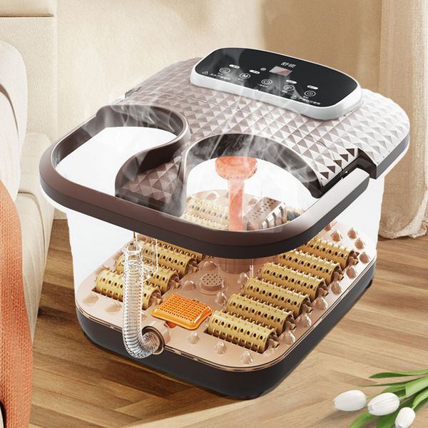 foot care bubble roller massage bath fancy spray fumigation soaking bucket home multifunctional heating massager 230629
foot care bubble roller massage bath fancy spray fumigation soaking bucket home multifunctional heating massager 230629