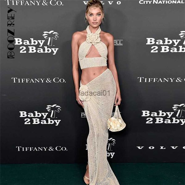 boozrey 2023 women y2k knitting hollow apricot elegant two pieces sets flower halter neck short vesthem slitted mermaid skirt l230621, Black
boozrey 2023 women y2k knitting hollow apricot elegant two pieces sets flower halter neck short vesthem slitted mermaid skirt l230621, Black