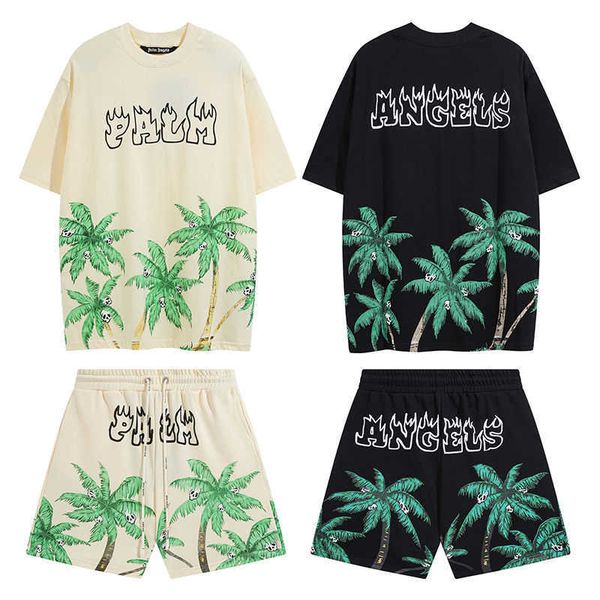 men's pants men's pants meichao palm angels palm angel coconut tree skull head printed pure cotton shorts short sleeve set for men, Black
men's pants men's pants meichao palm angels palm angel coconut tree skull head printed pure cotton shorts short sleeve set for men, Black