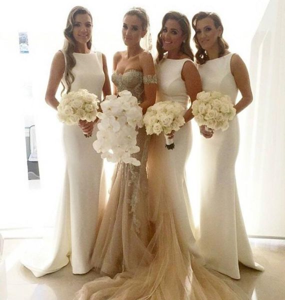 elegant simple bridesmaid dress long sleeveless sweep train jewel neck evening dresses maid of honor dresses arabic party gowns3703179, White;pink
elegant simple bridesmaid dress long sleeveless sweep train jewel neck evening dresses maid of honor dresses arabic party gowns3703179, White;pink