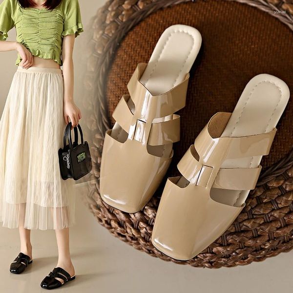 slippers 2023 summer women's fashion designer flat sandals comfortable soft sole shoes breathable beach woven mules, Black
slippers 2023 summer women's fashion designer flat sandals comfortable soft sole shoes breathable beach woven mules, Black
