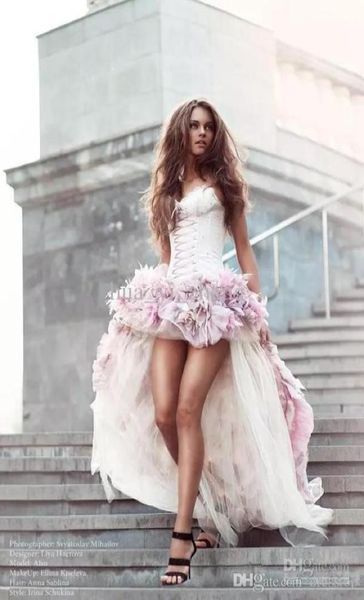 beach wedding dresses short front and long back a line with 3d handmade flowers all around tulle hilo colorful bridal gowns6250588, White
beach wedding dresses short front and long back a line with 3d handmade flowers all around tulle hilo colorful bridal gowns6250588, White