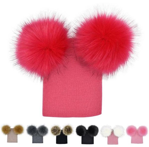 winter baby knit hat with two fur pompoms boy girls fur ball beanie kids caps double pom hat for children5286412, Yellow
winter baby knit hat with two fur pompoms boy girls fur ball beanie kids caps double pom hat for children5286412, Yellow