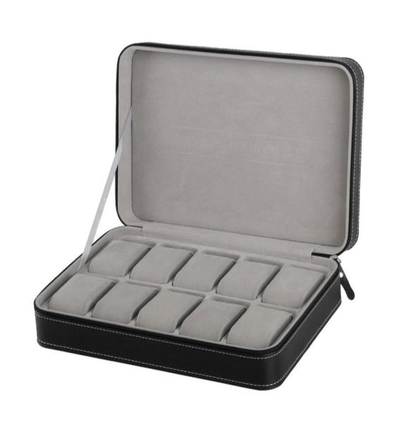 special protect 10 grids pu leather wristwatch box case zipper travel watch jewelry storage bag box8738960, Black;blue
special protect 10 grids pu leather wristwatch box case zipper travel watch jewelry storage bag box8738960, Black;blue